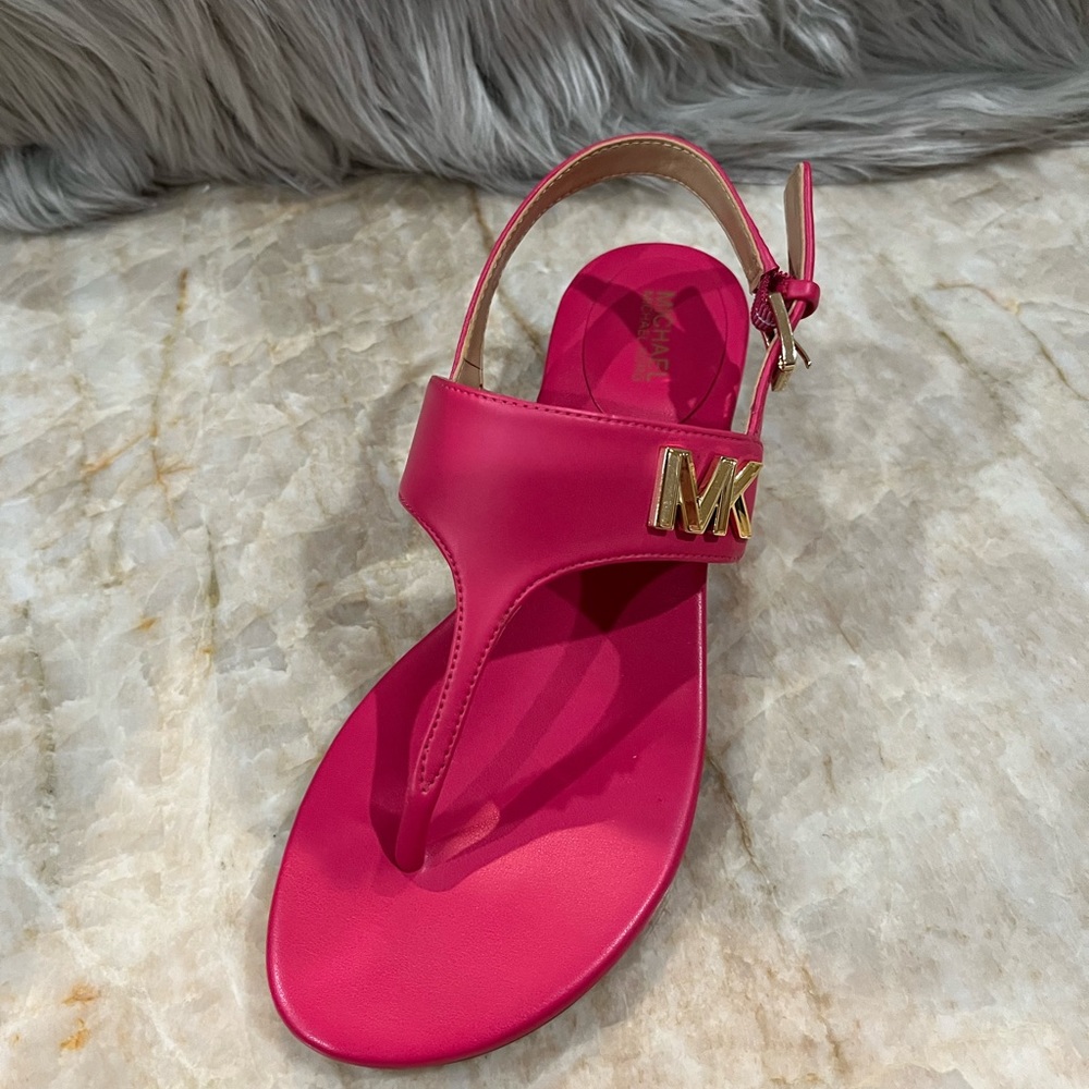 Michael Michael Kors Women’s Jilly T-Strap Dress Sandals. New - Picture 4 of 9